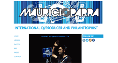 Desktop Screenshot of mauricioparra.com